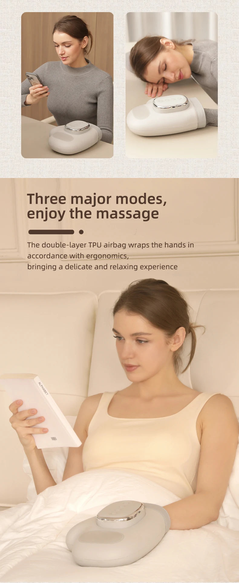 Professional Hand Massager Airbag Compression Relaxation Device