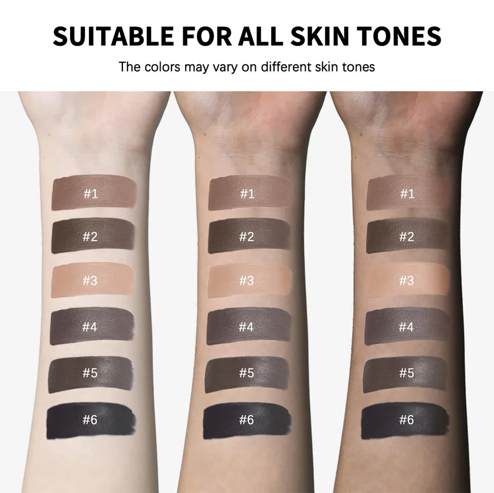 Waterproof Eyebrow Mousse Volumizing Fluffy Brow Gel - 12