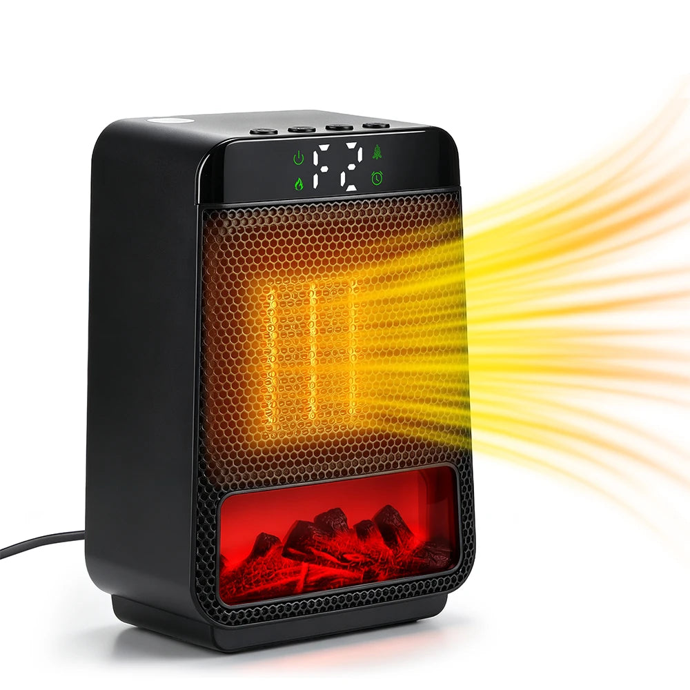 Portable Desktop Electric Heater PTC Ceramic Fast Warm Air Blower - 22