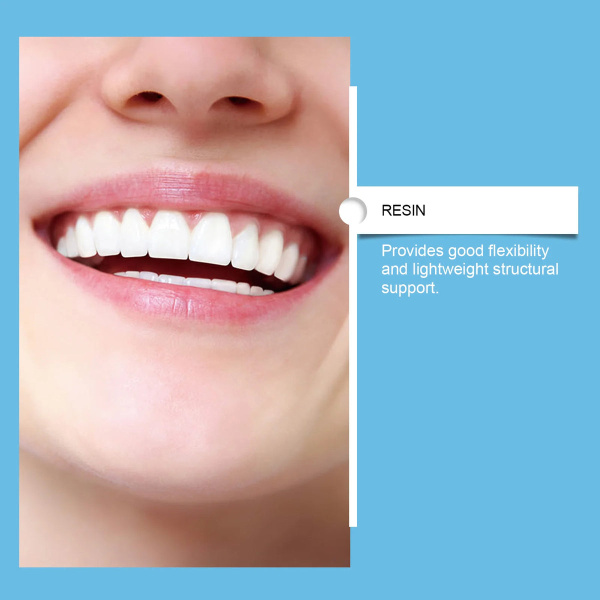 Silicone Dentures Full Set False Teeth Veneers