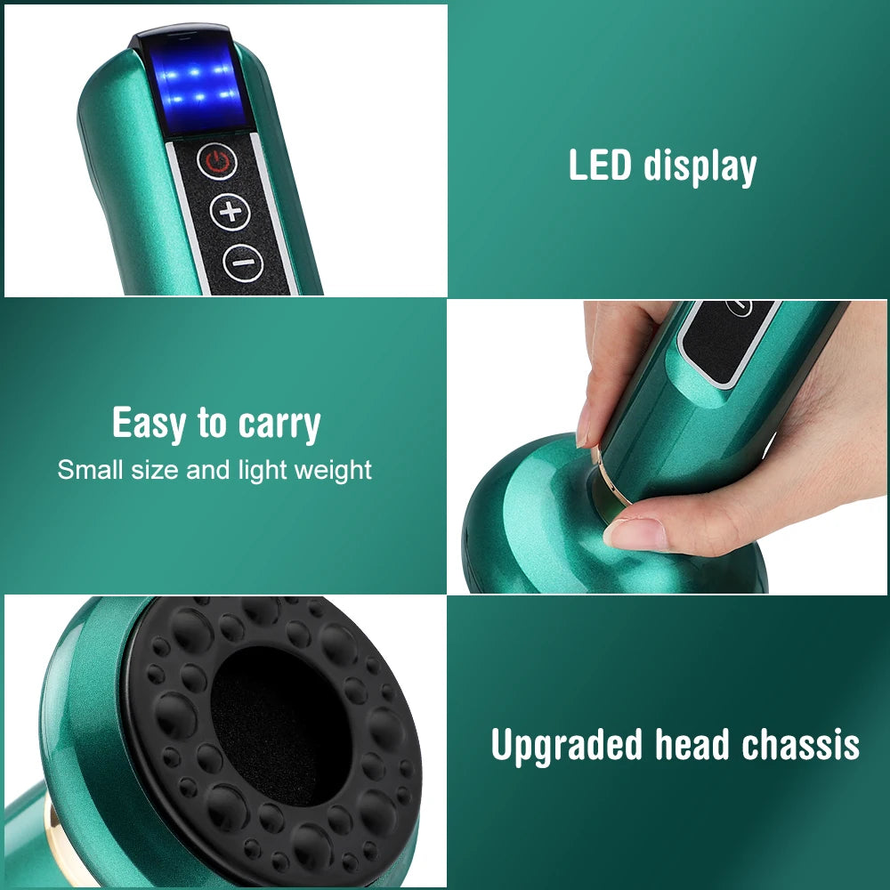 Electric Guasha Cupping Massager Scraping Body Shaping Tool - 28