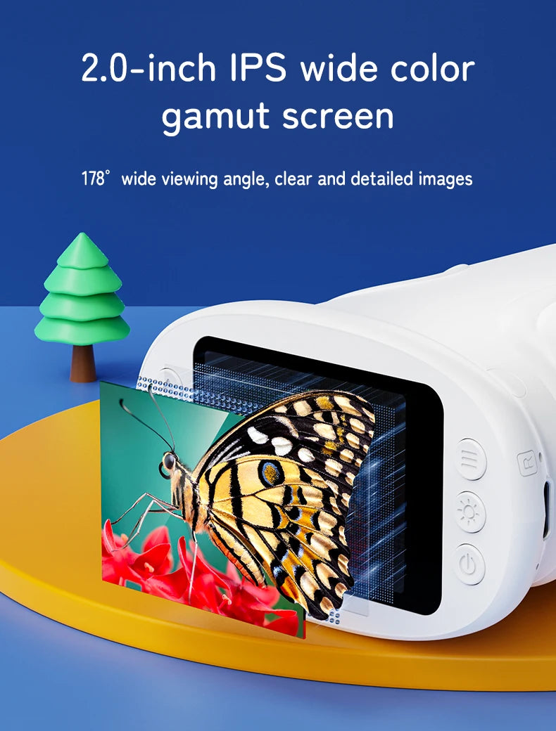Handheld Digital Microscope for Kids Portable Science Toy
