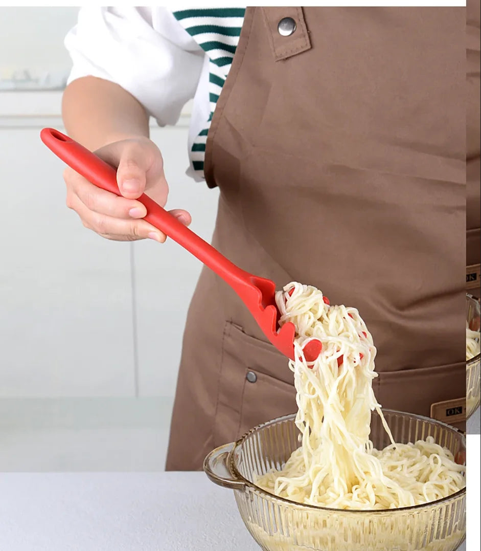10 Piece Silicone Kitchen Utensil Set Nonstick Heat Resistant Cookware - 11