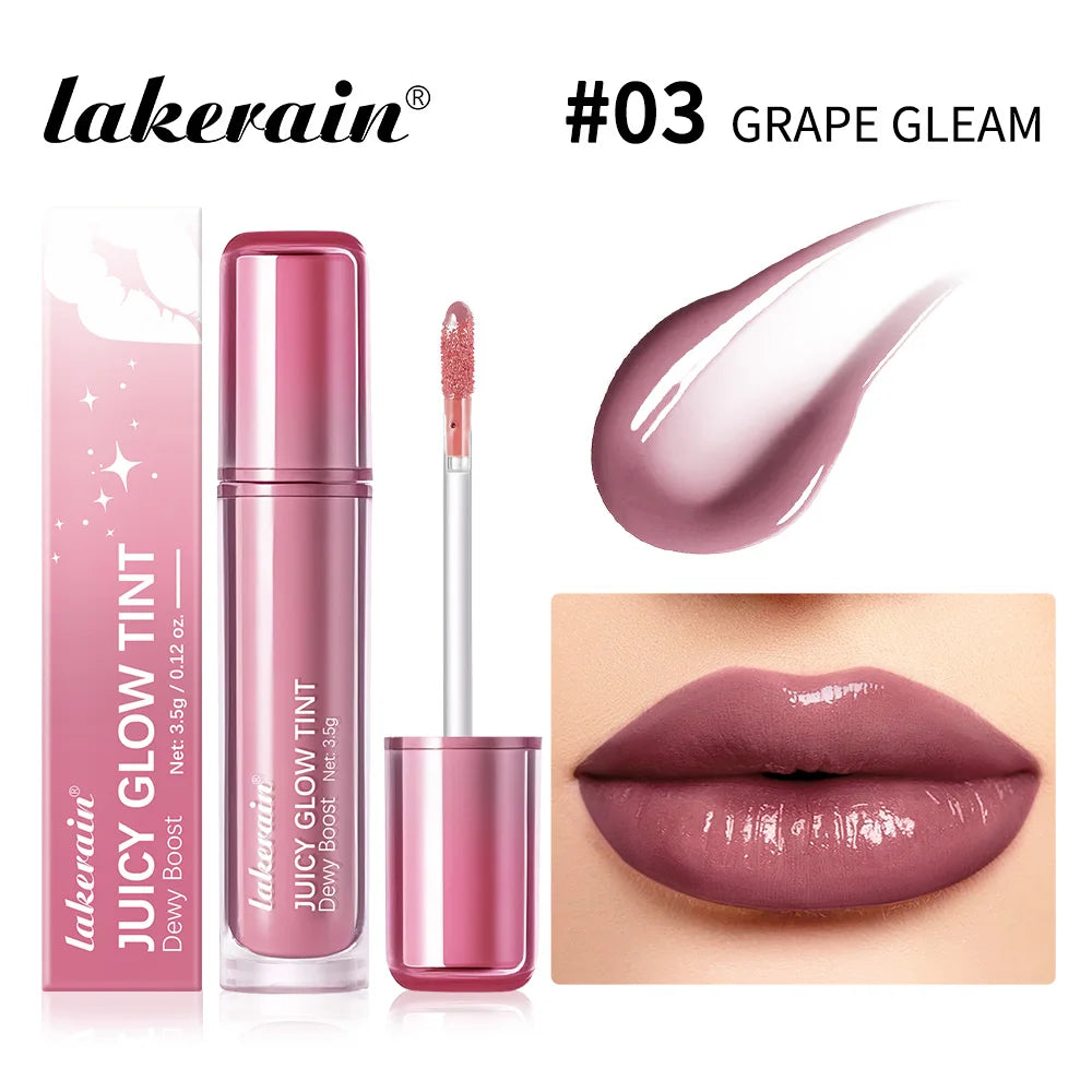 Lakerain Mirror Lip Glow Tint Juicy Gloss Lip Stain