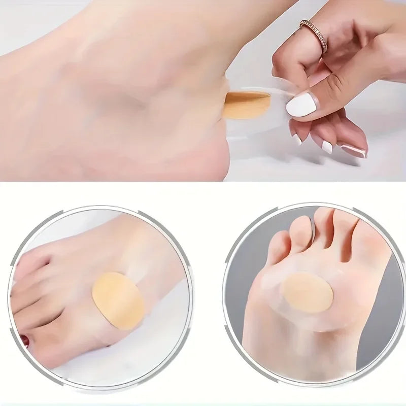 Clear Heel Grips Anti-Blister Shoe Pads Cushioned Foot Protection