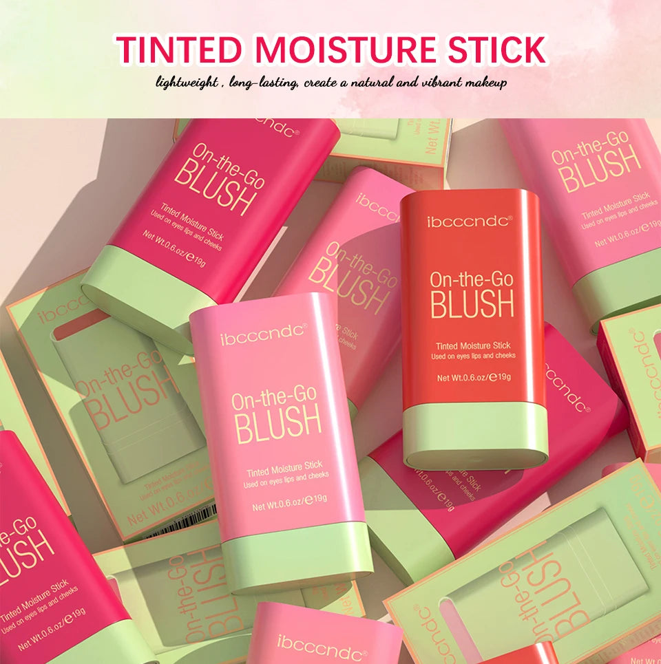 Korean Blush Stick Matte Cream Blusher & Tinted Makeup Stick - 7