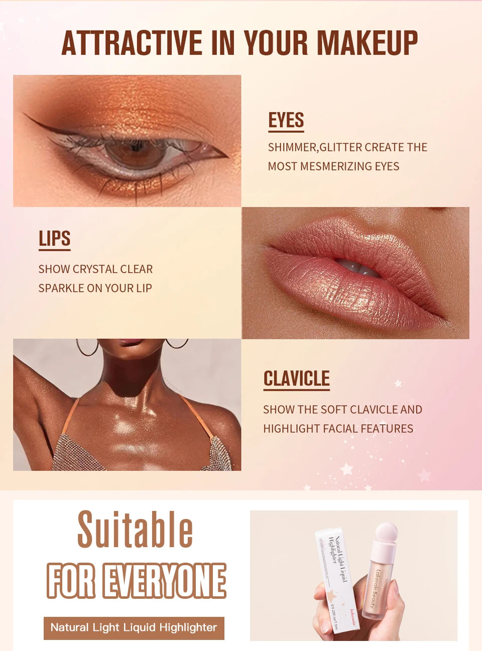 Liquid Highlighter Makeup Natural Glow Luminizer