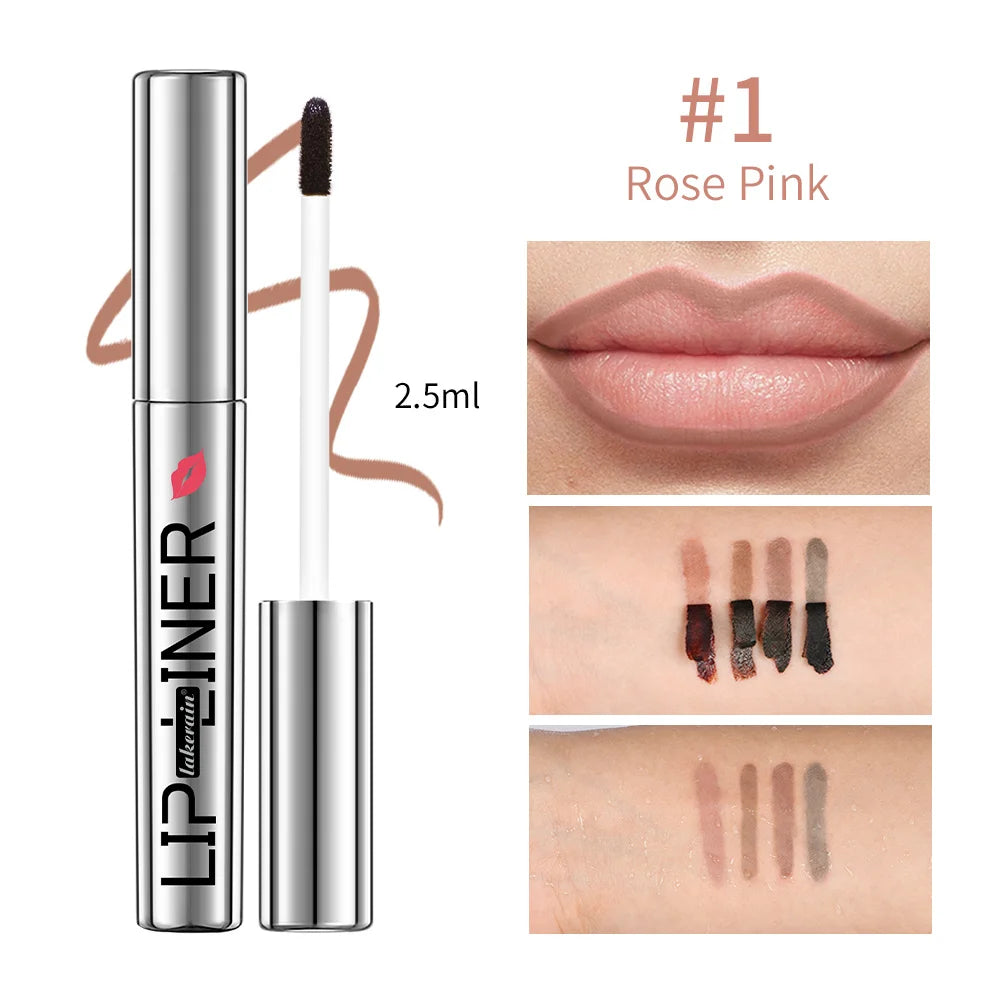 Peel Off Lip Liner Tattoo Stain Long Lasting Waterproof Lip Tint - 24