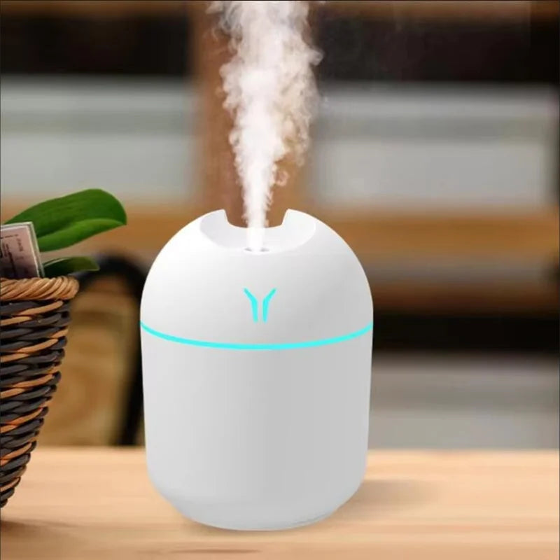 250ml Mini USB Humidifier Aroma Essential Oil Diffuser Mute Mist Maker - 1