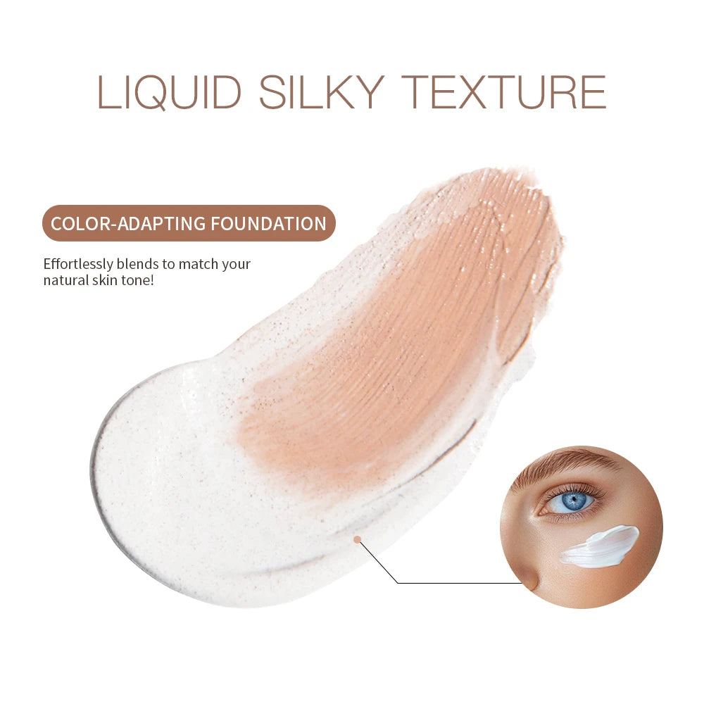 Color Changing Foundation SPF 30 Moisturizing Makeup Base - 6