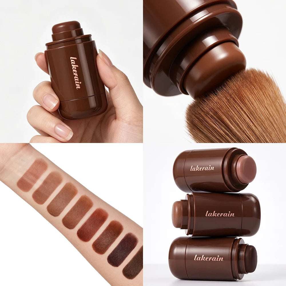 Cream Bronze Contour Stick Lightweight Face Sculpting Makeup - 5