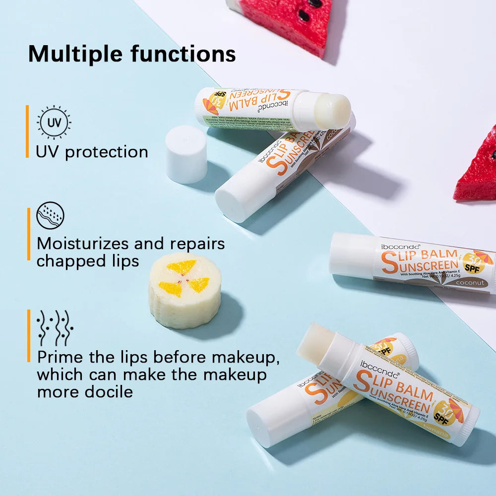 Sunscreen Lip Balm SPF30 Moisturizing UV Protection Lip Care