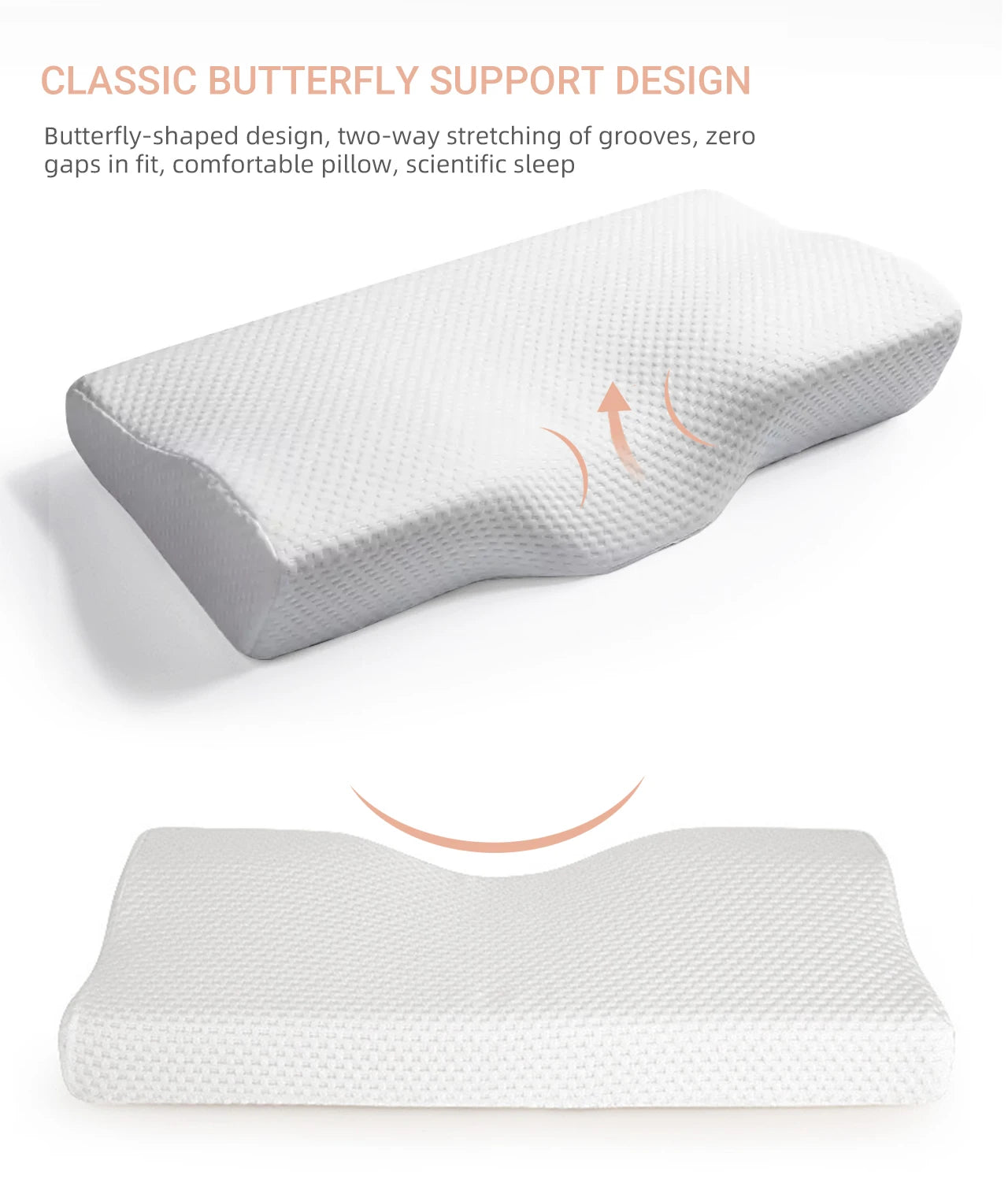Orthopedic Memory Foam Cervical Pillow for Neck Pain Relief - 16