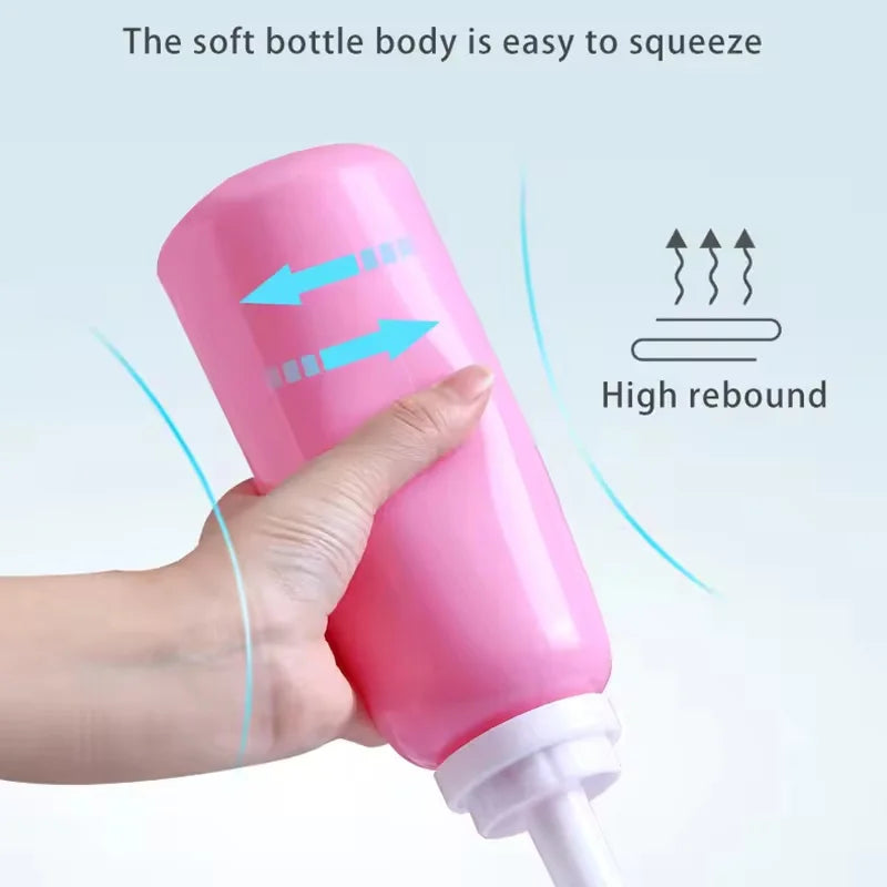 Portable Perineal Irrigation Bottle Travel Bidet Spray for Postpartum - 4