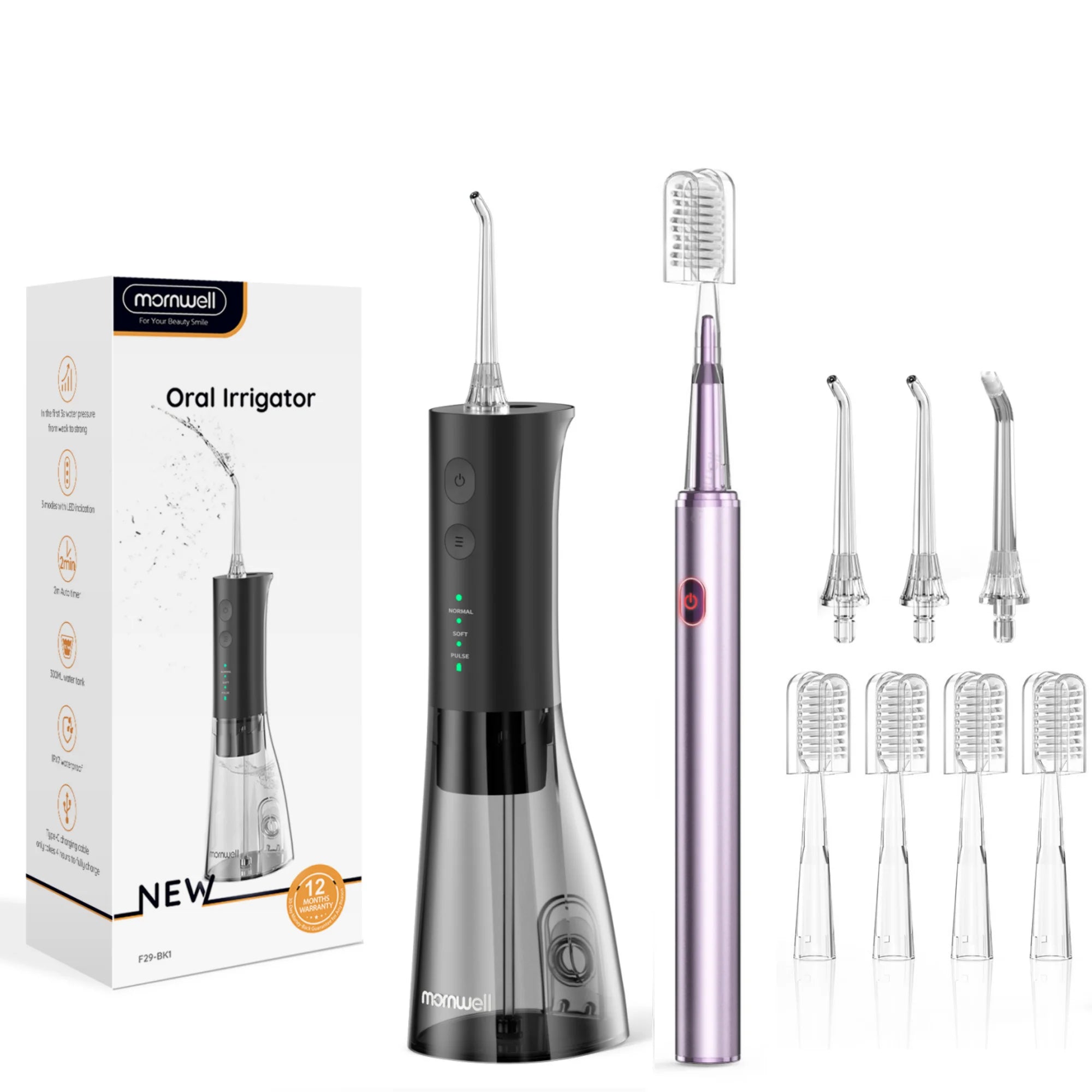 Water Flosser and Sonic Electric Toothbrush Combo Kit - 23
