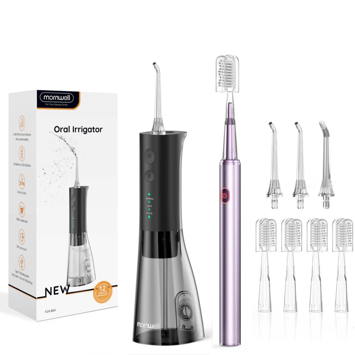Water Flosser and Sonic Electric Toothbrush Combo Kit