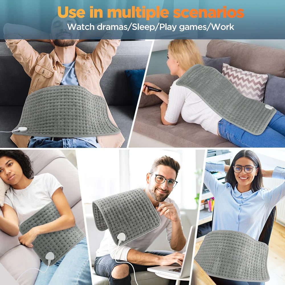 Electric Heating Pad 10 Level Temperature & 4 Timer Blanket