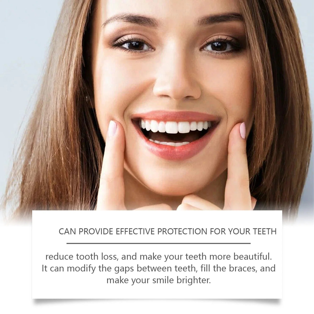 Silicone Dentures False Teeth Full Set Reline Kit