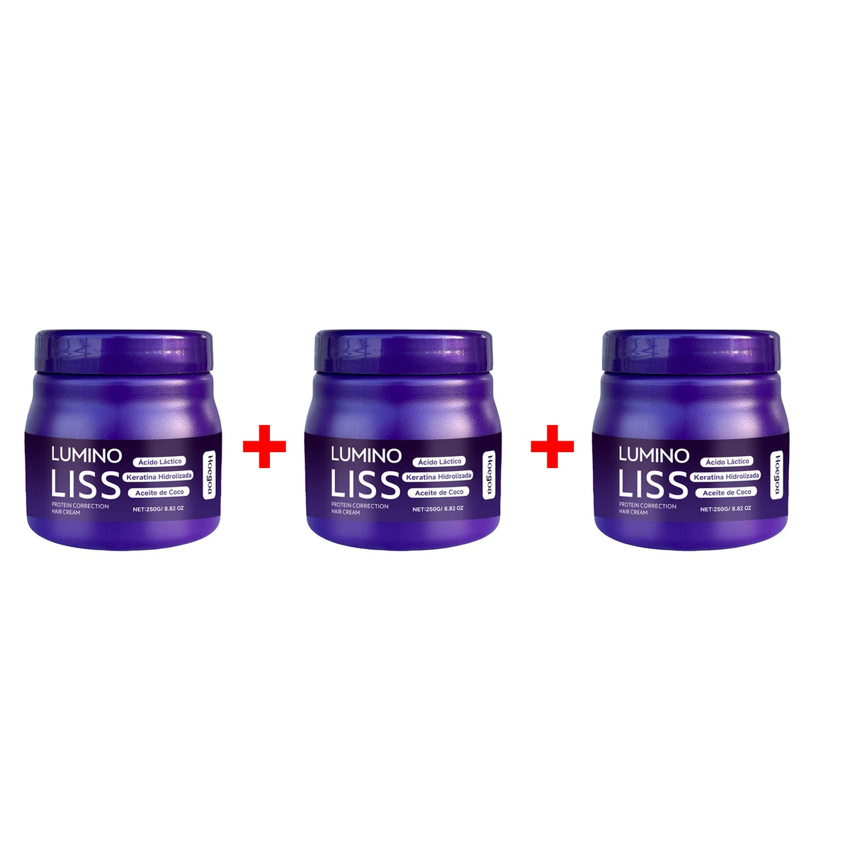 Protein Correction Hair Straightening Cream & Keratin Repair Mask