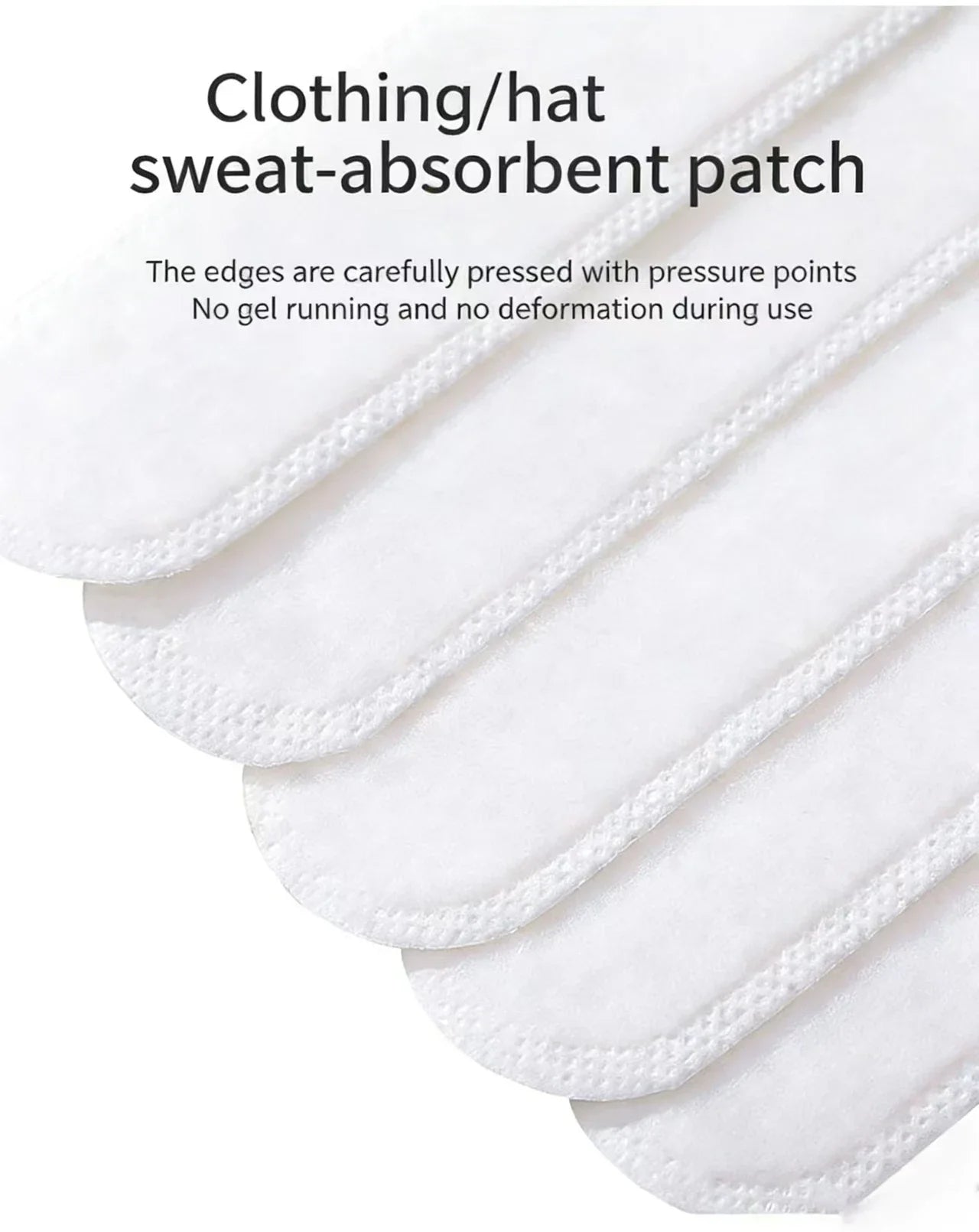 Hat Sweat Absorber Pads Adhesive Liner Bands for Cap Sweat Protection - 9