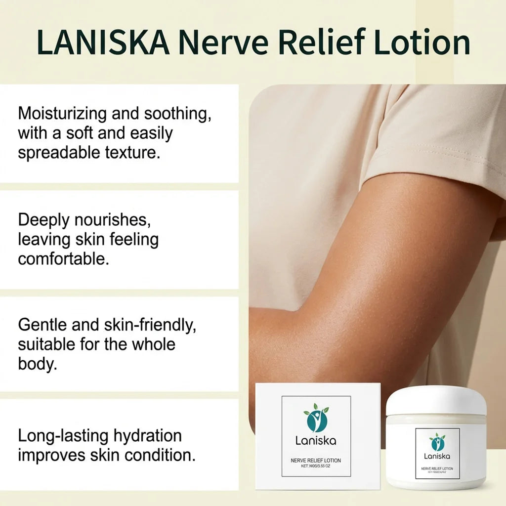 Nerve Relief Lotion Soothing Body Care Cream - 10