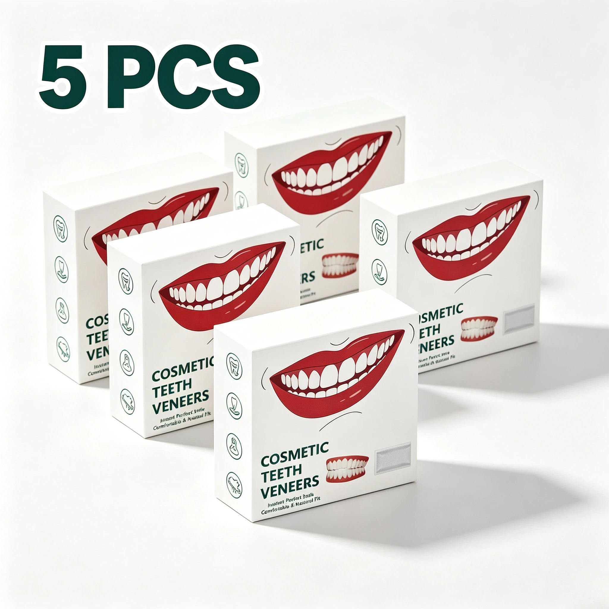 Flexible Resin Dentures Snap On Smile Teeth Restoration - 15