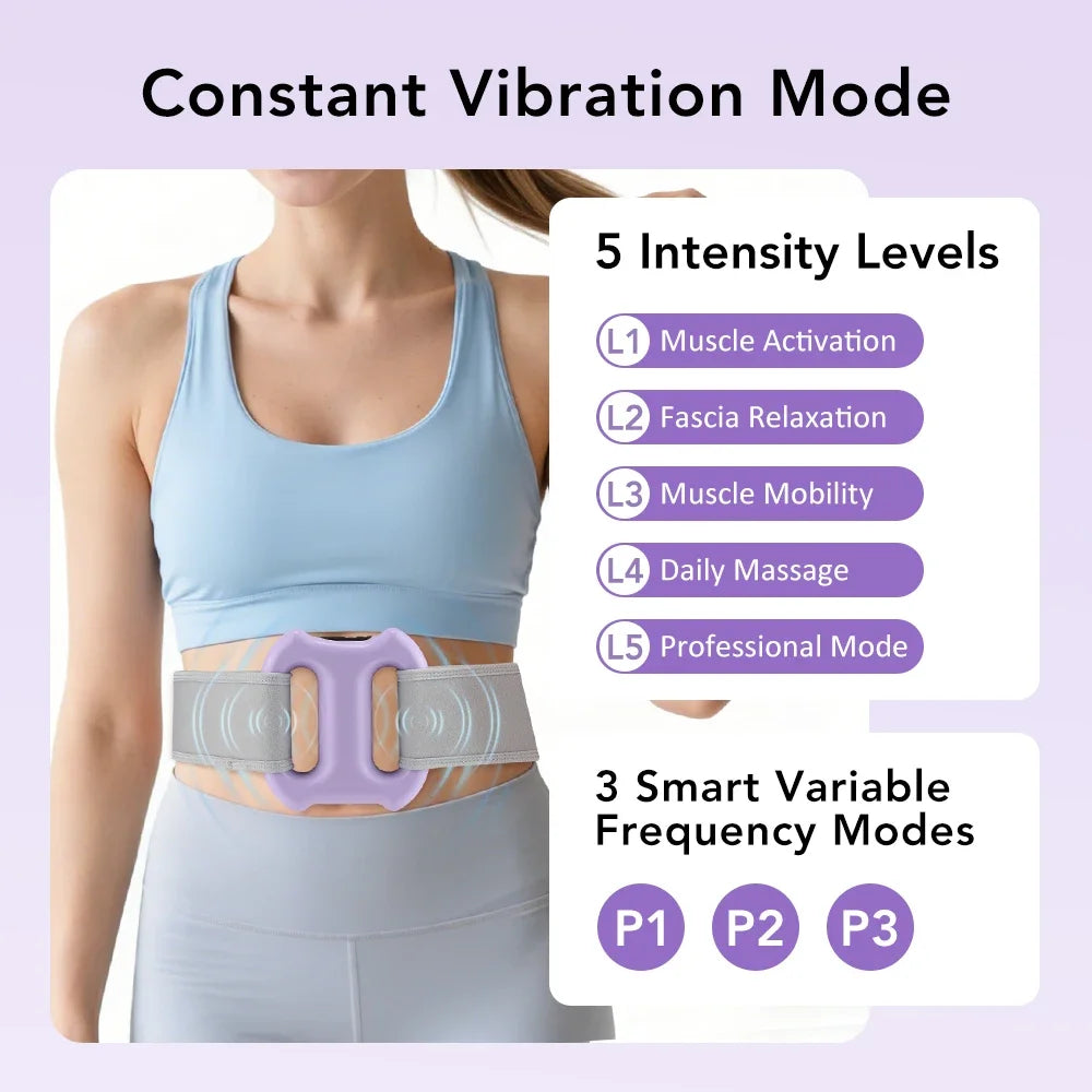 Electric Fascia Ring Fitness Body Shaping Massager - 2