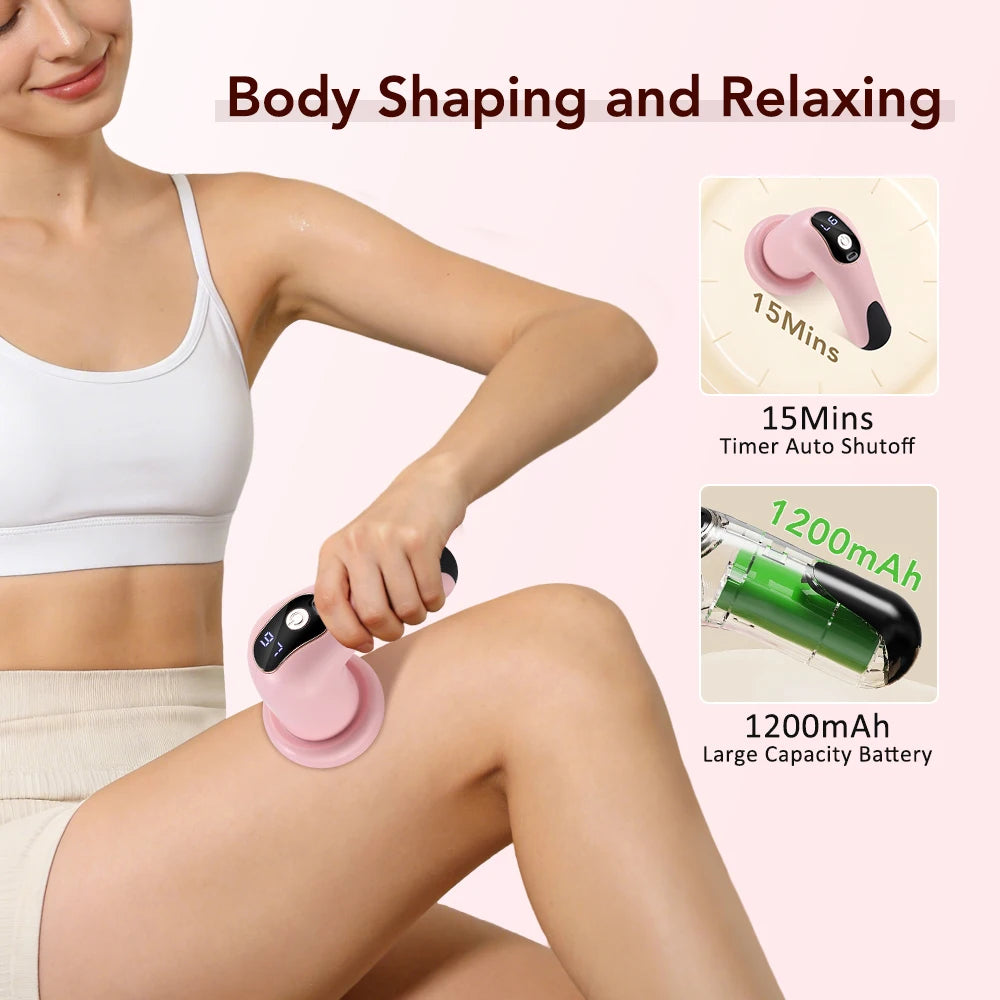 Body Massager Portable Massage Stick Wireless Body Sculpting Machine