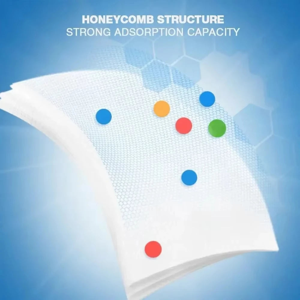 Laundry Color Catcher Sheets Anti Staining Dye Absorption Paper 50-150pcs