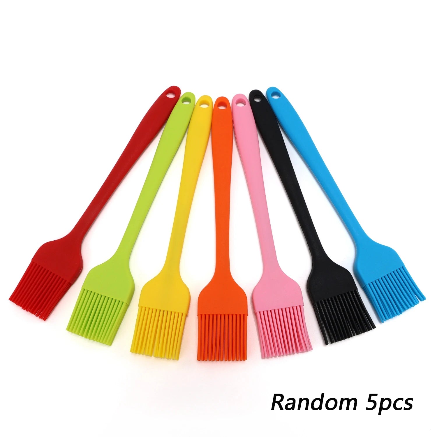 Silicone Spatula Set Non-Stick Heat-Resistant Cake Baking Scrapers - 19