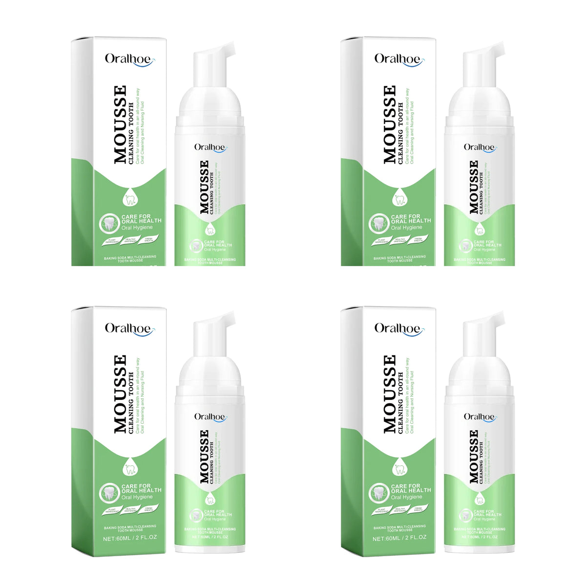 Whitening Foaming Toothpaste Stain Removal Plaque Foam Mousse