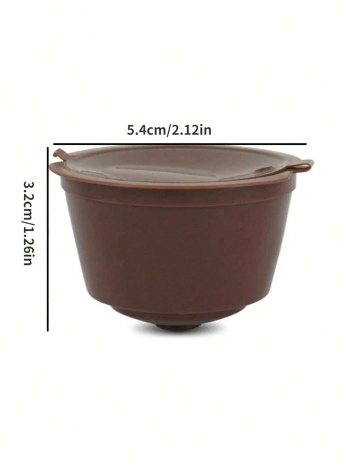 Reusable Coffee Capsules for Dolce Gusto Refillable Filter Pods - 6
