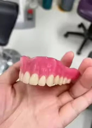 Instant Smile Veneers Upper Lower Teeth Set Denture Kit