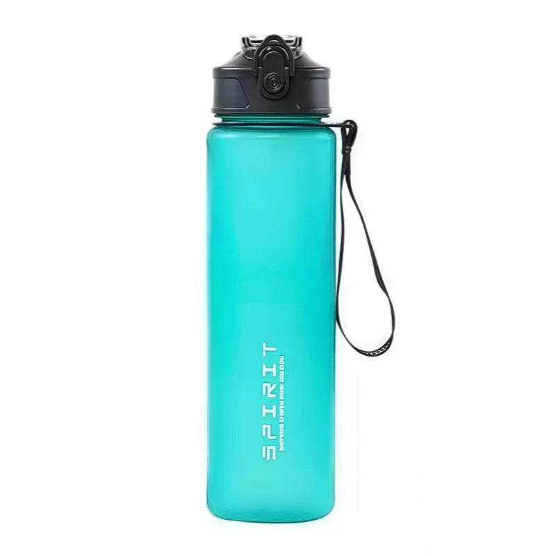 750ml Motivational Water Bottle Leak Proof Sports Gym Cup with Straw - 10