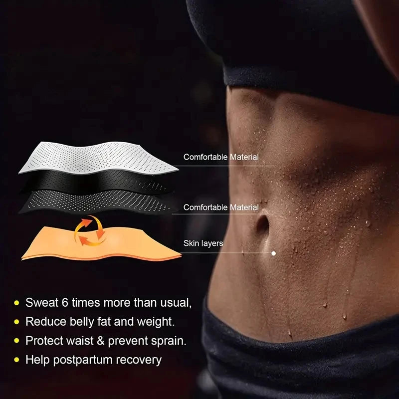 Adjustable Zipper Waist Trainer Slimming Abdominal Support Belt - 12