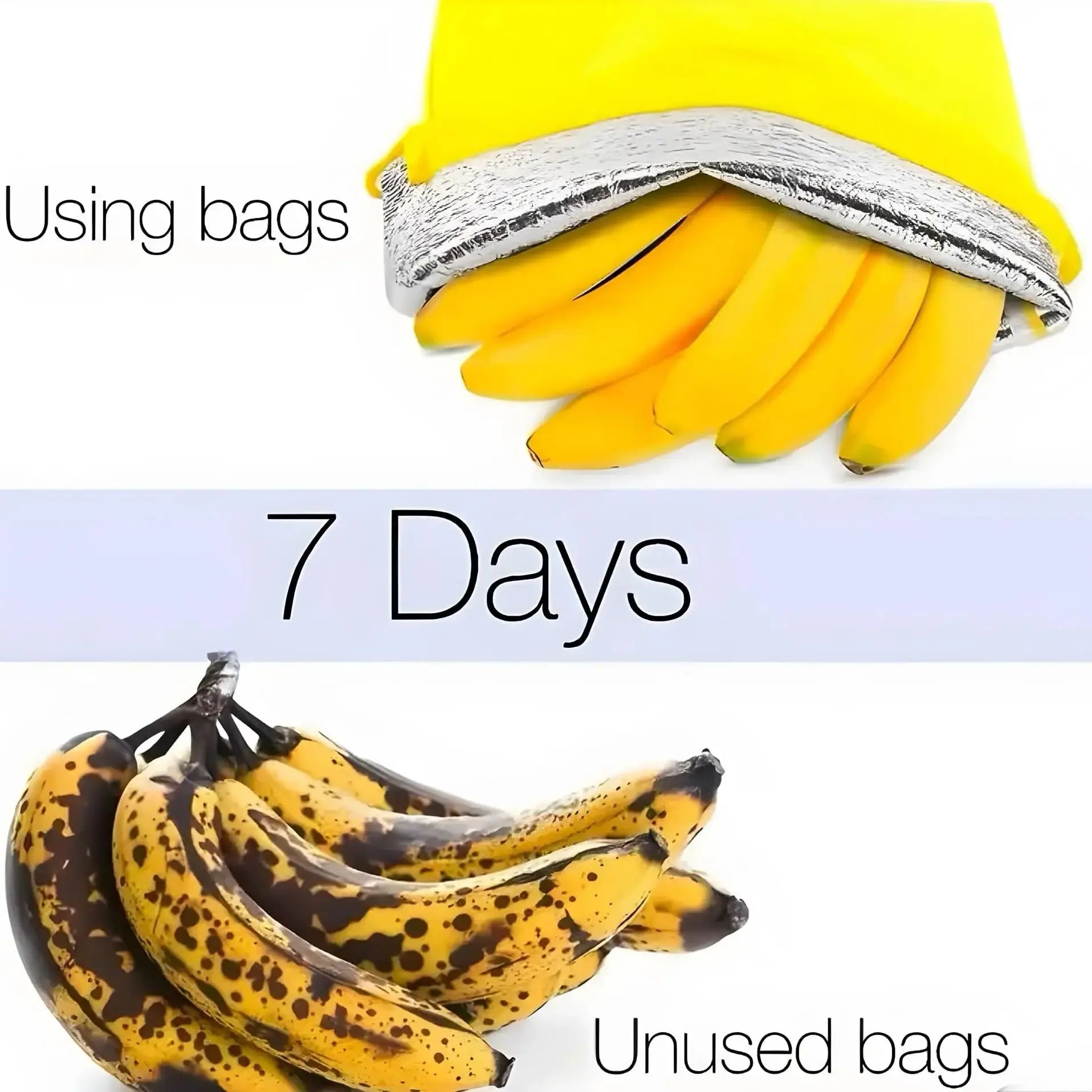 Insulated Banana Storage Bag Fresh Keep Fruit Keeper Container - 1