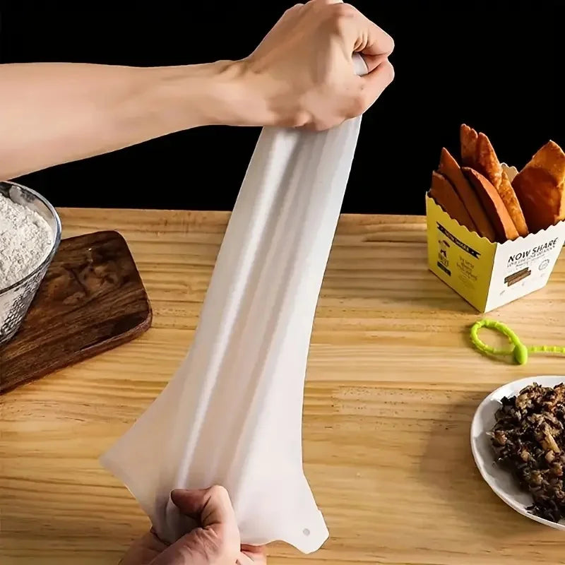 Food Grade Silicone Dough Kneading Bag Non Stick Flour Mixer Pouch - 5