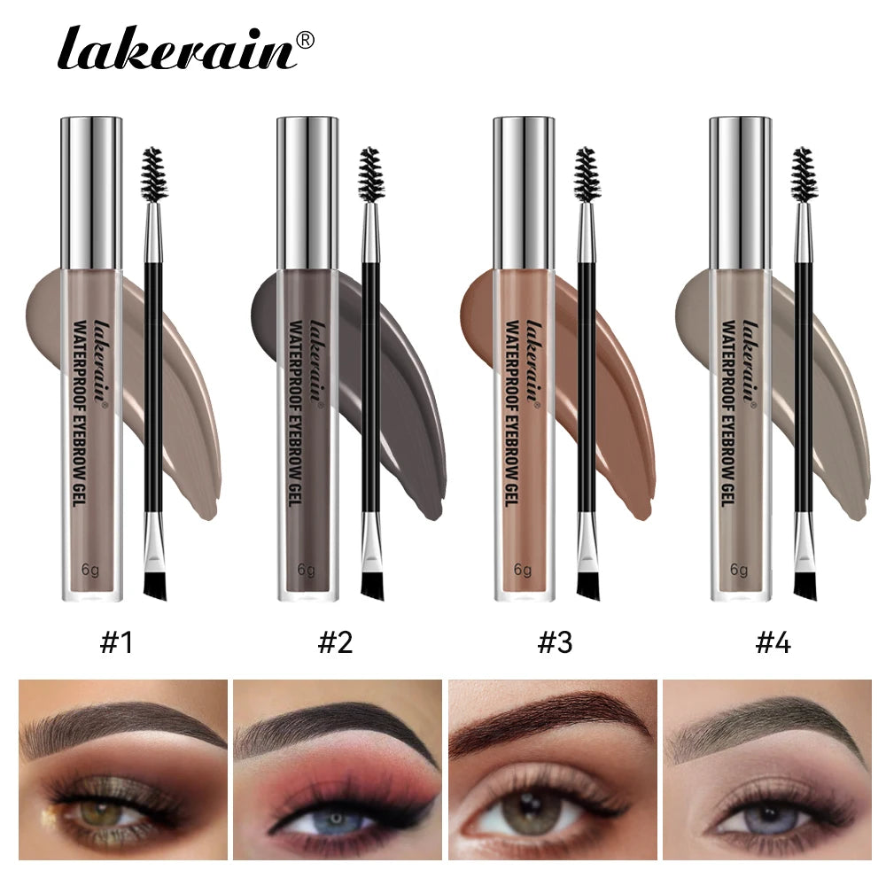 Waterproof Eyebrow Gel Set Long Lasting Liquid Tint Makeup