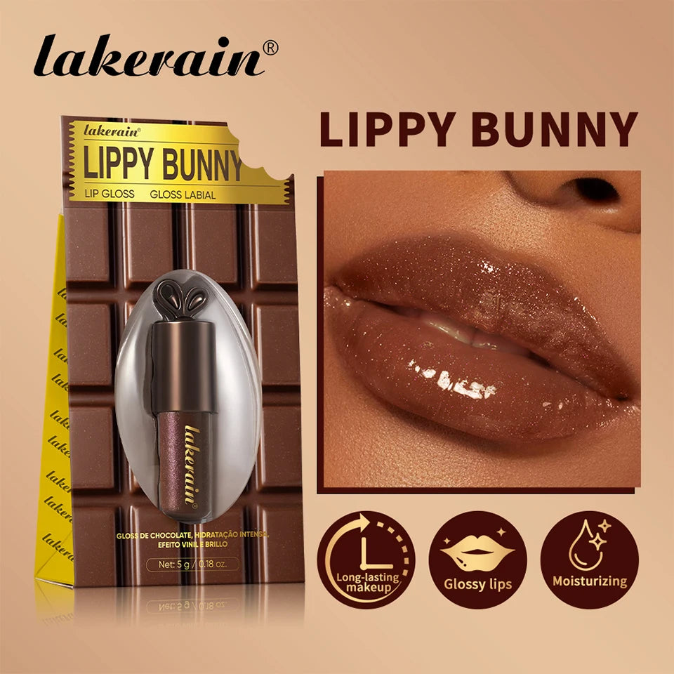 Honey Chocolate Lip Gloss Set Moisturizing Lip Oil Plumper - 20