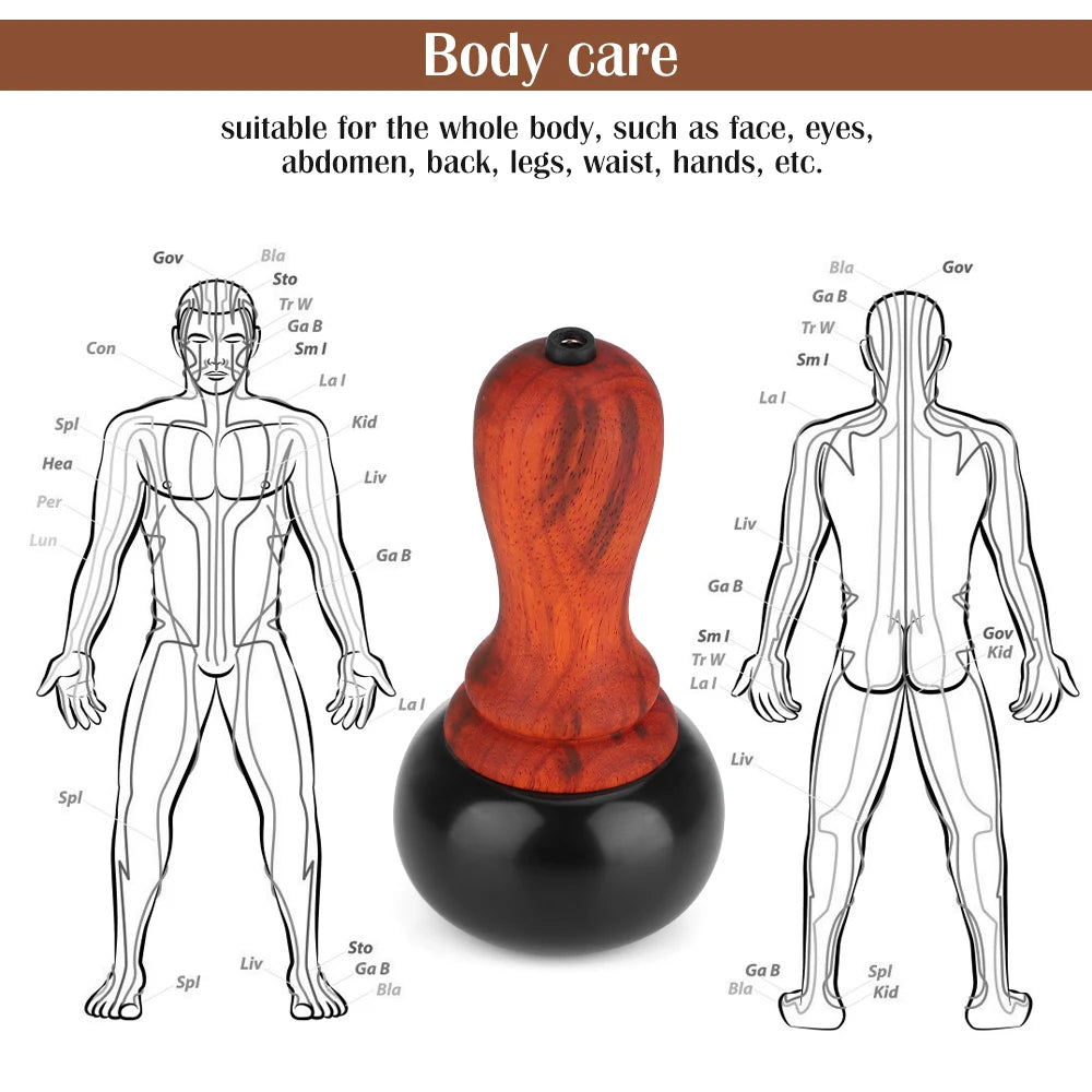 Electric Bianstone Hot Stone Gua Sha Massager - 11