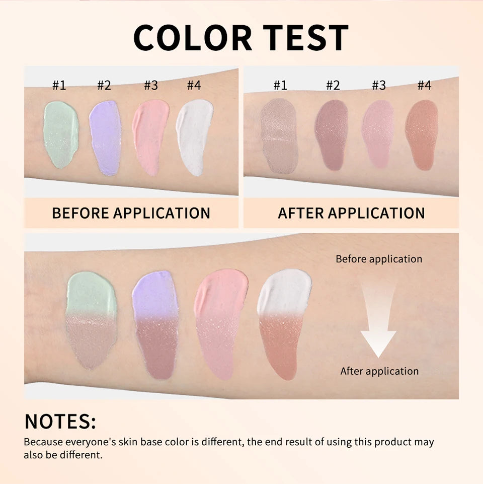 Lakerain Color Changing Liquid Foundation Moisturizing Base Makeup