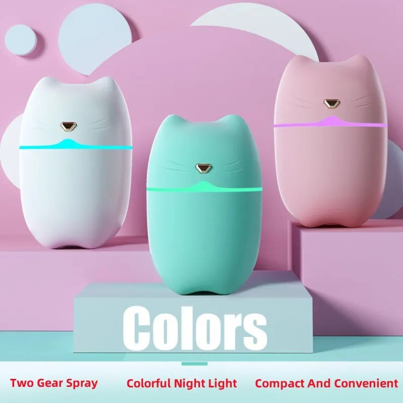 Portable Mini USB Humidifier Desktop Personal Mist Diffuser for Car - 7