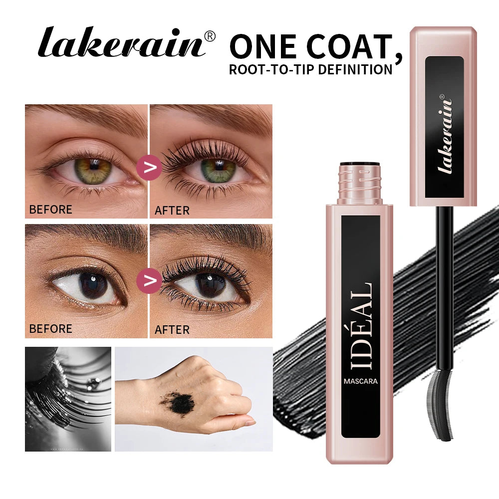 Waterproof Mascara Lengthening Eyelash Extension Curling Makeup - 1