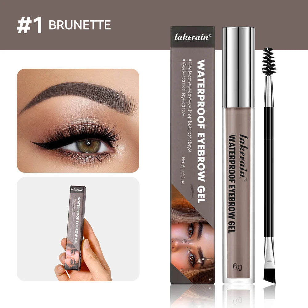 Waterproof Eyebrow Gel Set Long Lasting Liquid Tint Makeup
