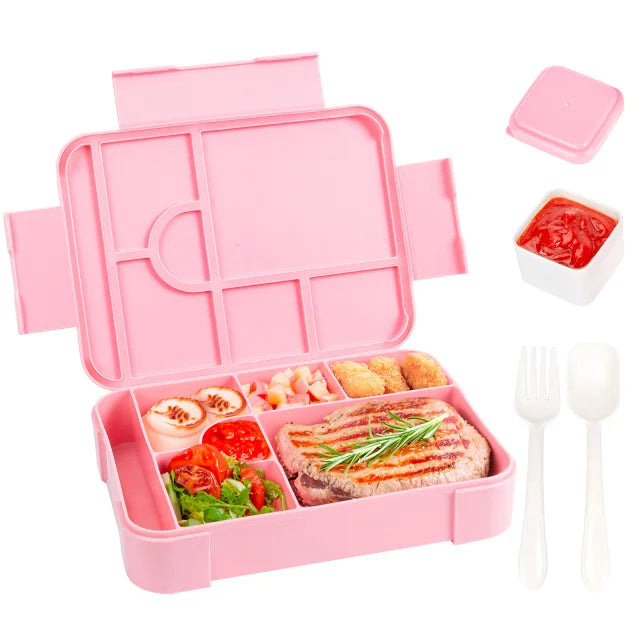 1100ml Leakproof Bento Lunch Box Microwavable Tritan Food Container - 59
