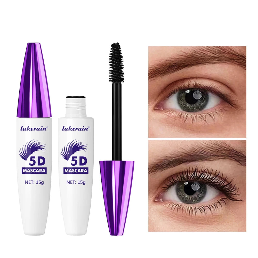 5D Waterproof Lengthening Mascara Voluminous Curling Eyelashes