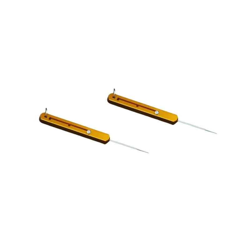 Portable Titanium Toothpick Set Metal Pocket Pick for Camping and Travel - 13