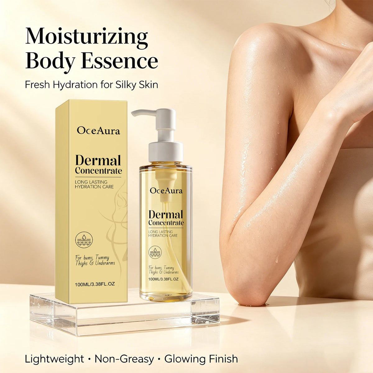 OceAura Body Care Oil Moisturizing Serum for Dry Skin