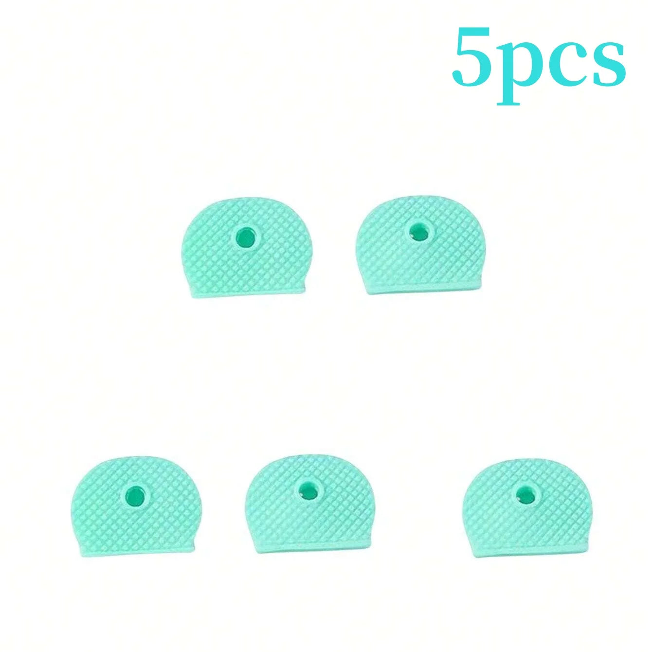 Silicone Key Covers Protective Cap Set for Keyring Identification - 14