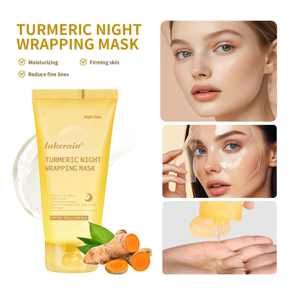 Turmeric Collagen Overnight Peel Off Sleeping Mask - 2
